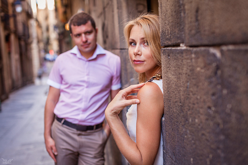 Letnia rodzinna sesja zdjęciowa w Barcelonie. Fotograf w Barcelonie Hiszpanii Maslik Yulia