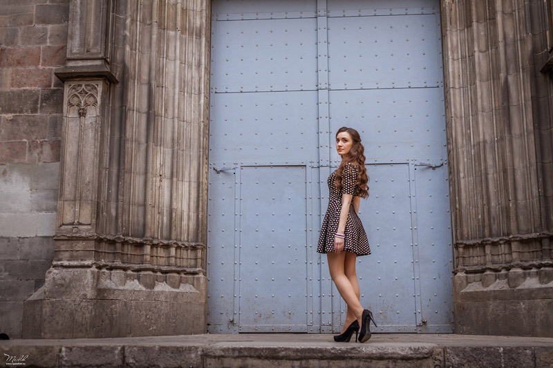 Весенняя фотосессия в Барселоне. Фотограф в Барселоне Испании Маслик Юлия