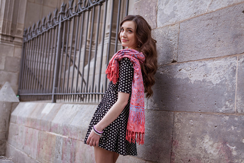 Весенняя фотосессия в Барселоне. Фотограф в Барселоне Испании Маслик Юлия