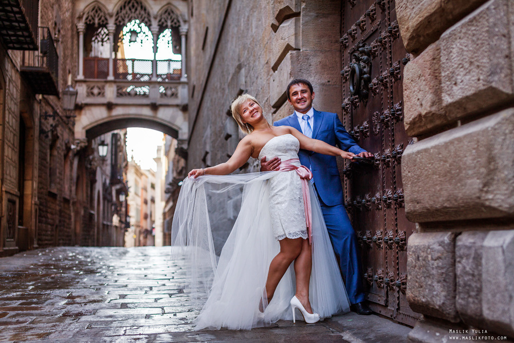 Уникальная фотосессия в Барселоне. Фотограф в Барселоне Испании Маслик Юлия