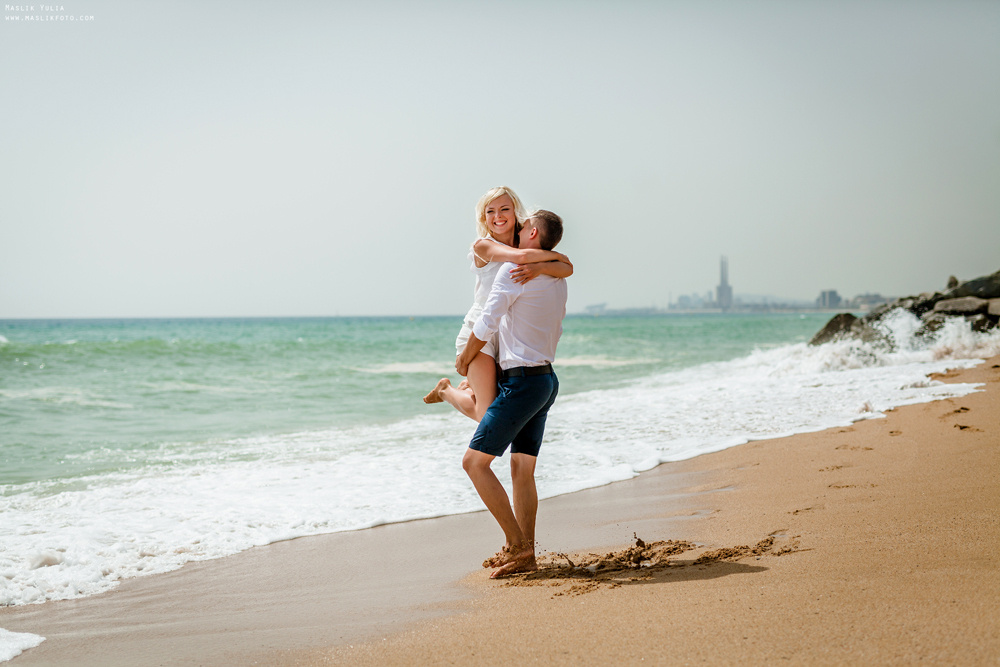 Фотосессия в парке Барселоны. Фотограф в Барселоне Испании Маслик Юлия