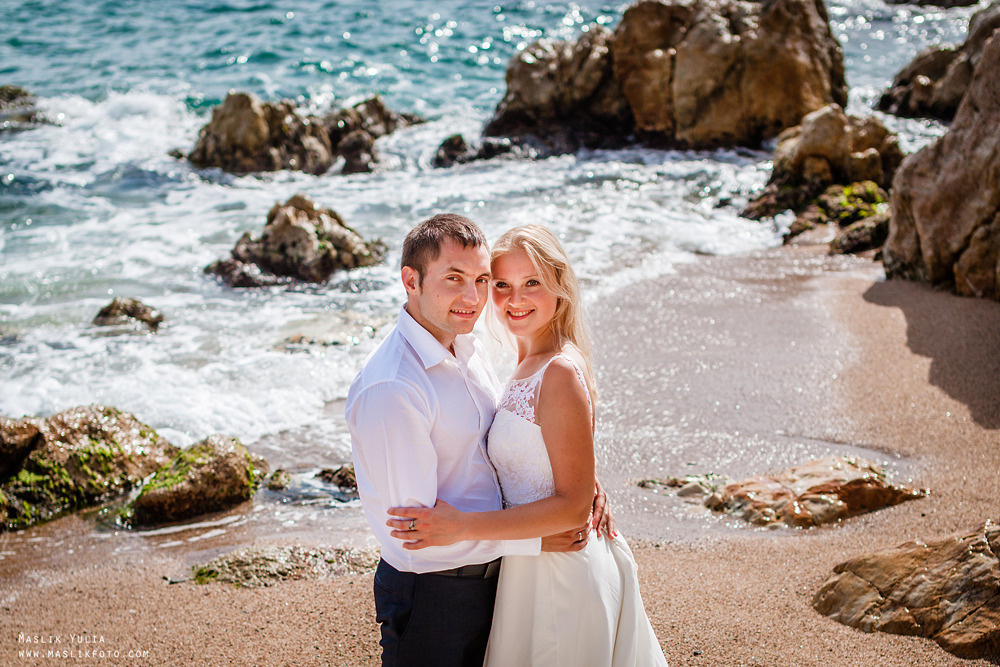 Дождливая фотосессия в Барселоне. Фотограф в Барселоне Испании Маслик Юлия