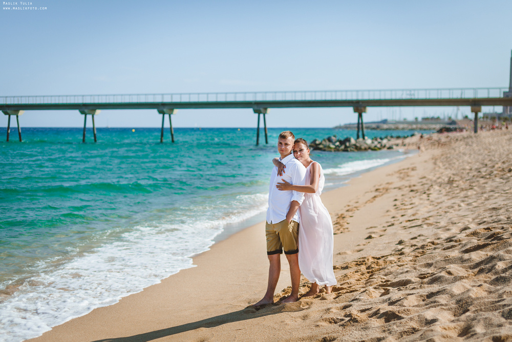 Summer photo shoot in Barcelona. Photographer in Barcelona Spain Maslik Yulia