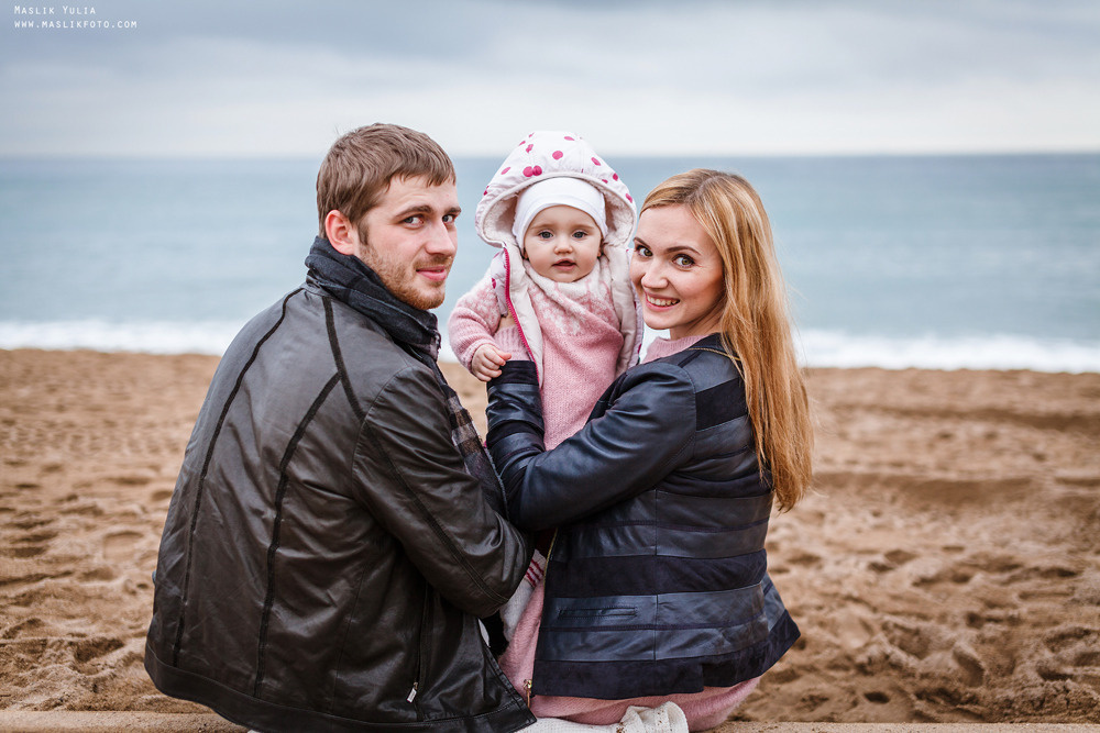 Sesión de fotos de invierno en Barcelona. Fotógrafo en Barcelona  Maslik Yulia