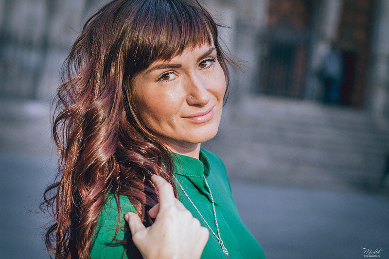 Sesión fotográfica de otoño en Barcelona. Fotógrafo en Barcelona  Maslik Yulia