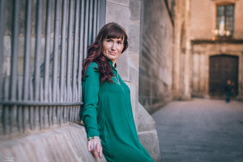 Sesión fotográfica de otoño en Barcelona. Fotógrafo en Barcelona  Maslik Yulia