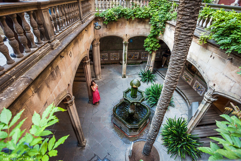 Sesión de fotos individual en Barcelona. Fotógrafo en Barcelona  Maslik Yulia