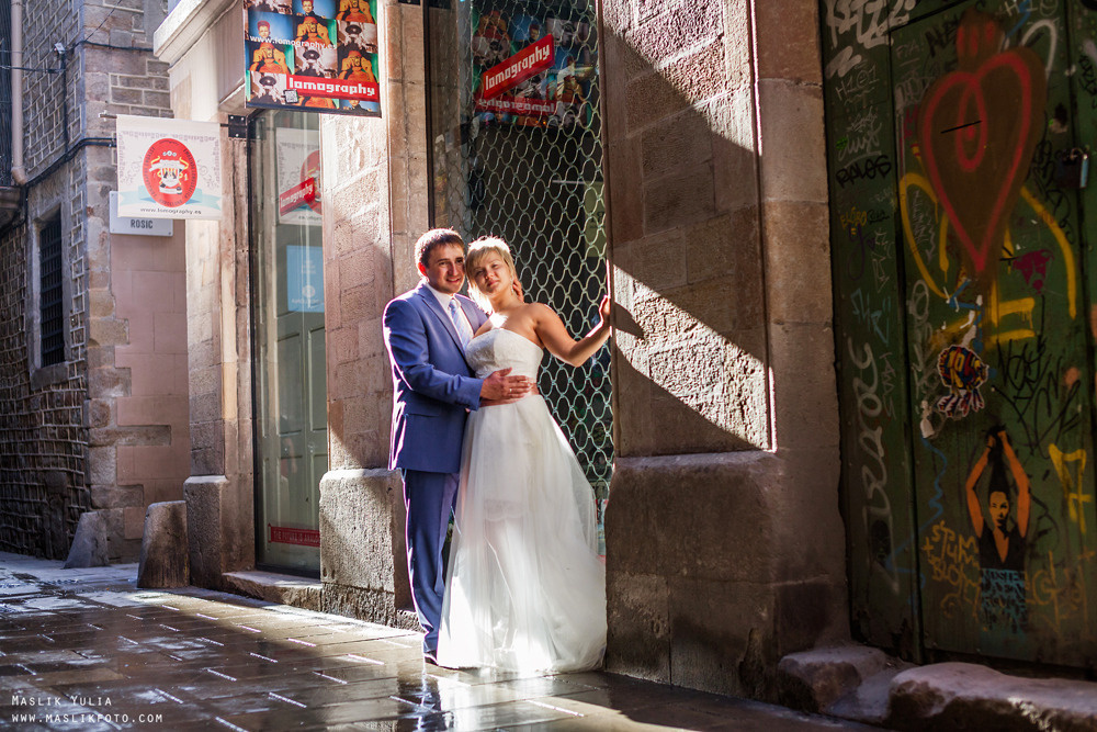 Уникальная фотосессия в Барселоне. Фотограф в Барселоне Испании Маслик Юлия