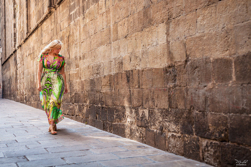 Sesión de fotos de mujeres en Barcelona. Fotógrafo en Barcelona  Maslik Yulia