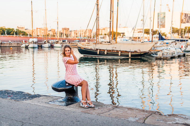 Sesión de fotos de moda en Barcelona. Fotógrafo en Barcelona  Maslik Yulia