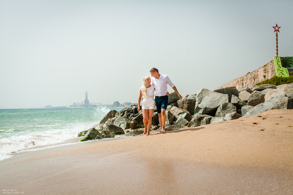 Фотосессия в парке Барселоны. Фотограф в Барселоне Испании Маслик Юлия