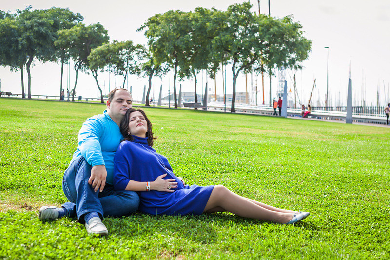 Fotografka ciążowa w Barcelonie. Fotograf w Barcelonie Hiszpanii Maslik Yulia