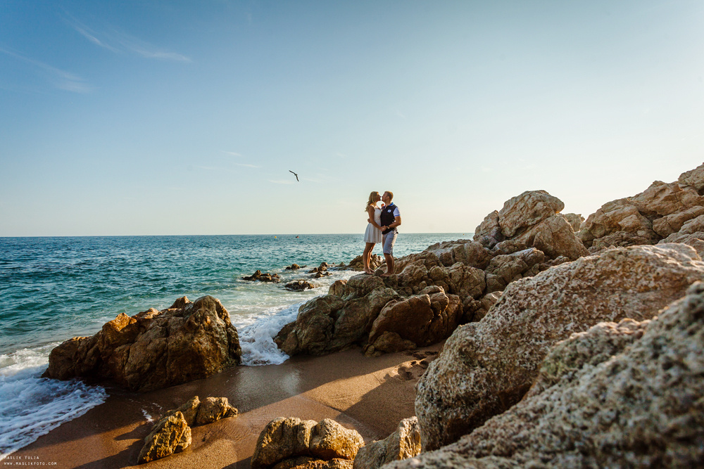 Przyjemna sesja zdjęciowa w Barcelonie. Fotograf w Barcelonie Hiszpanii Maslik Yulia