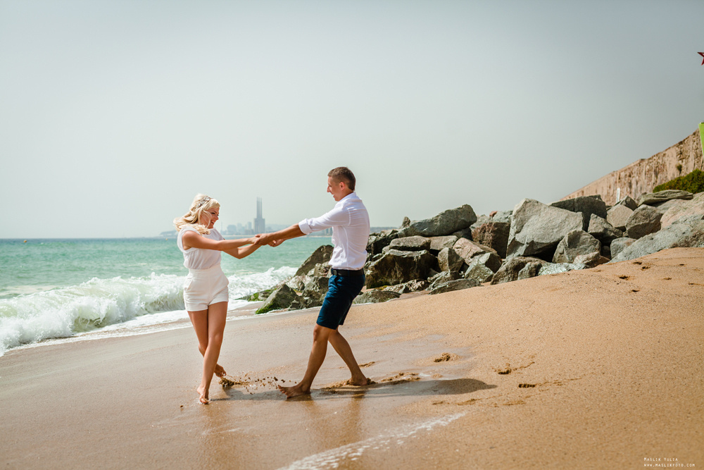 Фотосессия в парке Барселоны. Фотограф в Барселоне Испании Маслик Юлия