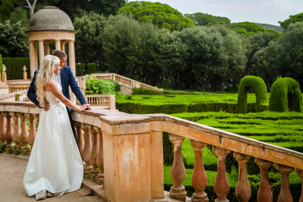 Фотосессия в парке Барселоны. Фотограф в Барселоне Испании Маслик Юлия