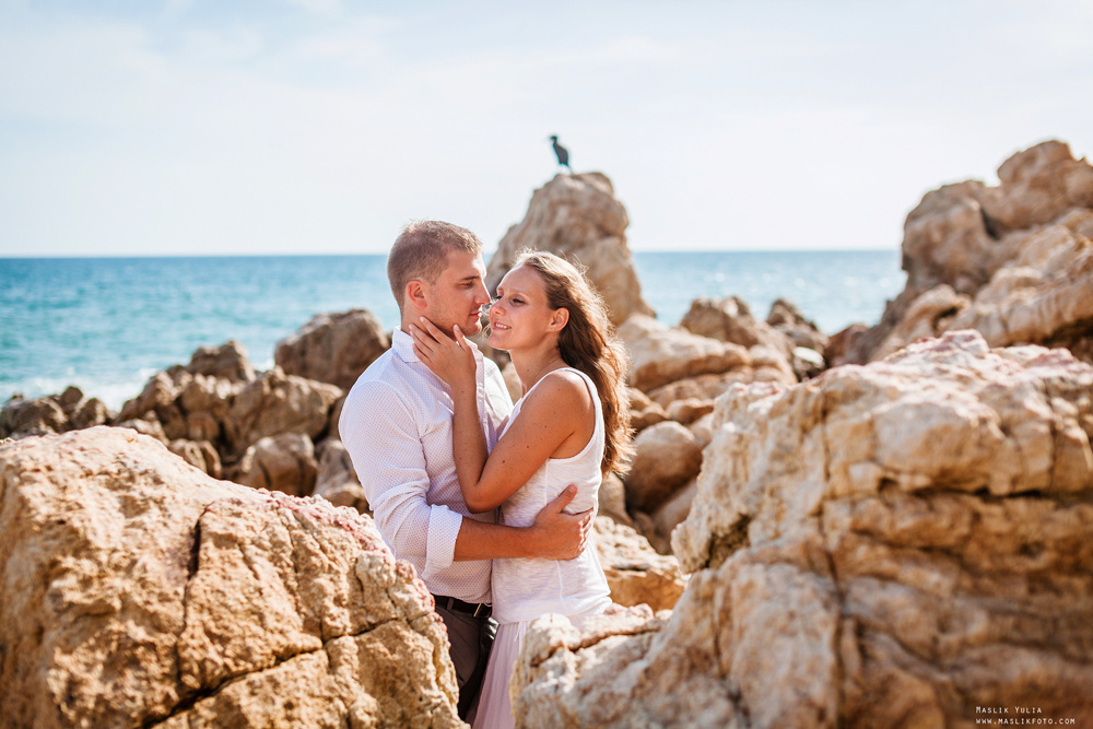 Wieczorna sesja zdjęciowa w Lloret de Mar. Fotograf w Barcelonie Hiszpanii Maslik Yulia