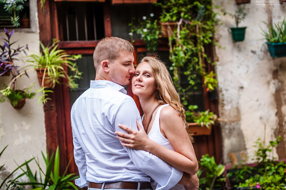 Wieczorna sesja zdjęciowa w Lloret de Mar. Fotograf w Barcelonie Hiszpanii Maslik Yulia