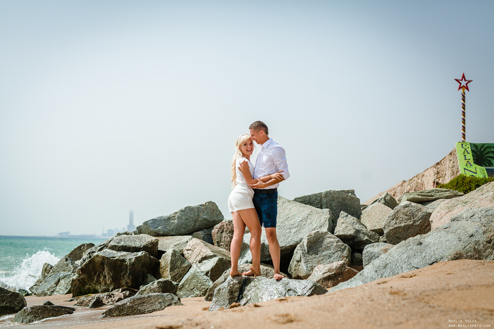 Фотосессия в парке Барселоны. Фотограф в Барселоне Испании Маслик Юлия