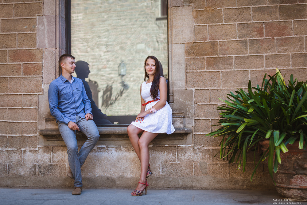 Summer photo shoot in Barcelona. Photographer in Barcelona Spain Maslik Yulia
