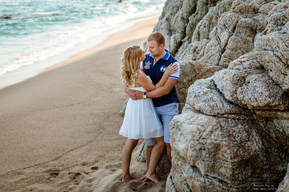 Przyjemna sesja zdjęciowa w Barcelonie. Fotograf w Barcelonie Hiszpanii Maslik Yulia