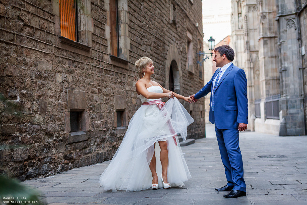 Уникальная фотосессия в Барселоне. Фотограф в Барселоне Испании Маслик Юлия