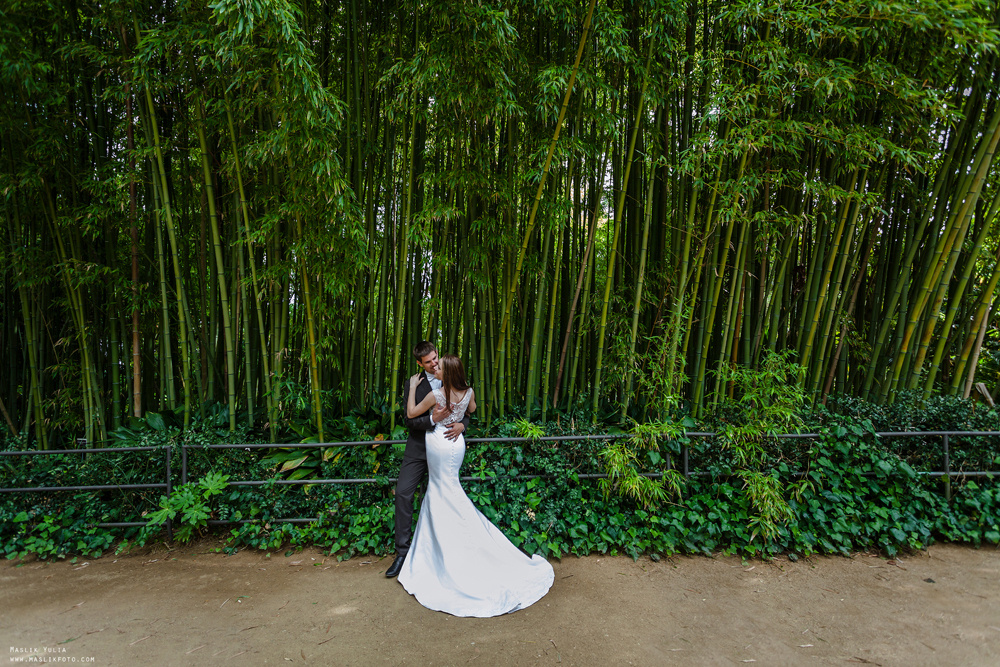 Свадебная фотосессия в Бланес. Фотограф в Барселоне Испании Маслик Юлия