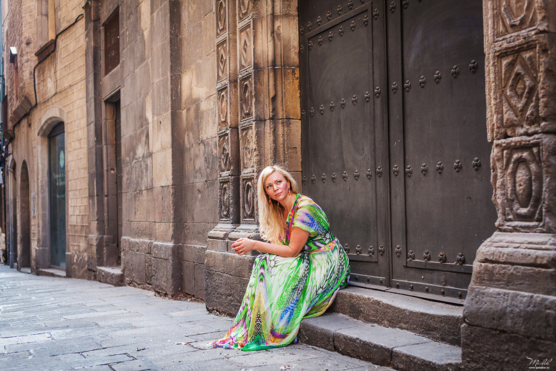 Sesión de fotos de mujeres en Barcelona. Fotógrafo en Barcelona  Maslik Yulia