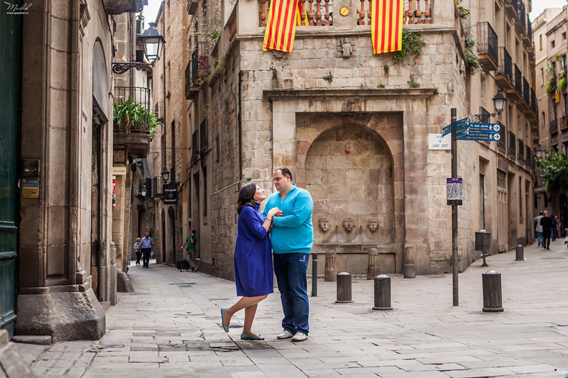 Fotografka ciążowa w Barcelonie. Fotograf w Barcelonie Hiszpanii Maslik Yulia