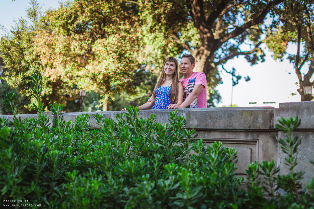 Paseo matutino de barcelona. Fotógrafo en Barcelona  Maslik Yulia
