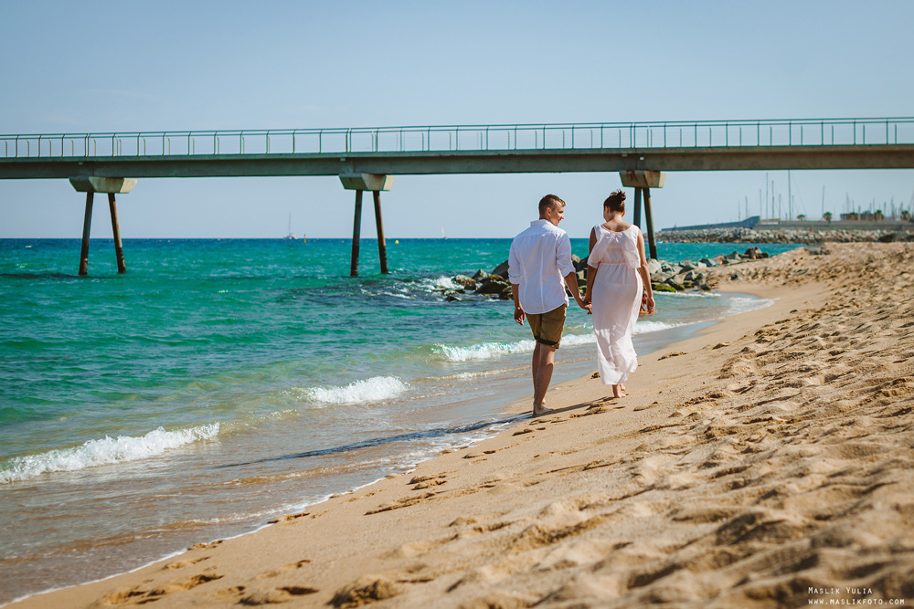Summer photo shoot in Barcelona. Photographer in Barcelona Spain Maslik Yulia