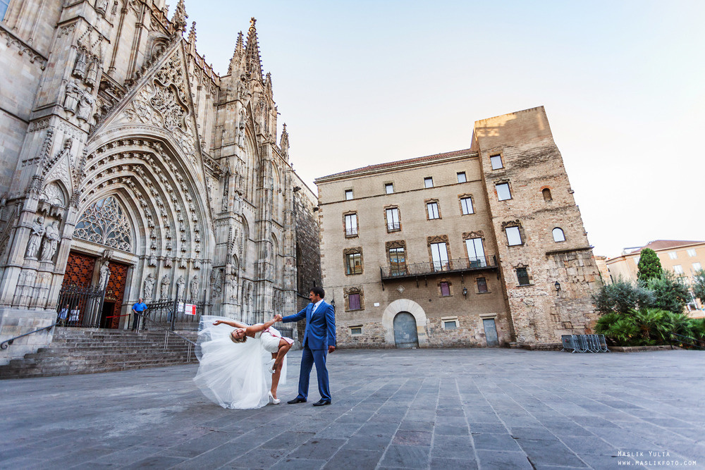 Уникальная фотосессия в Барселоне. Фотограф в Барселоне Испании Маслик Юлия