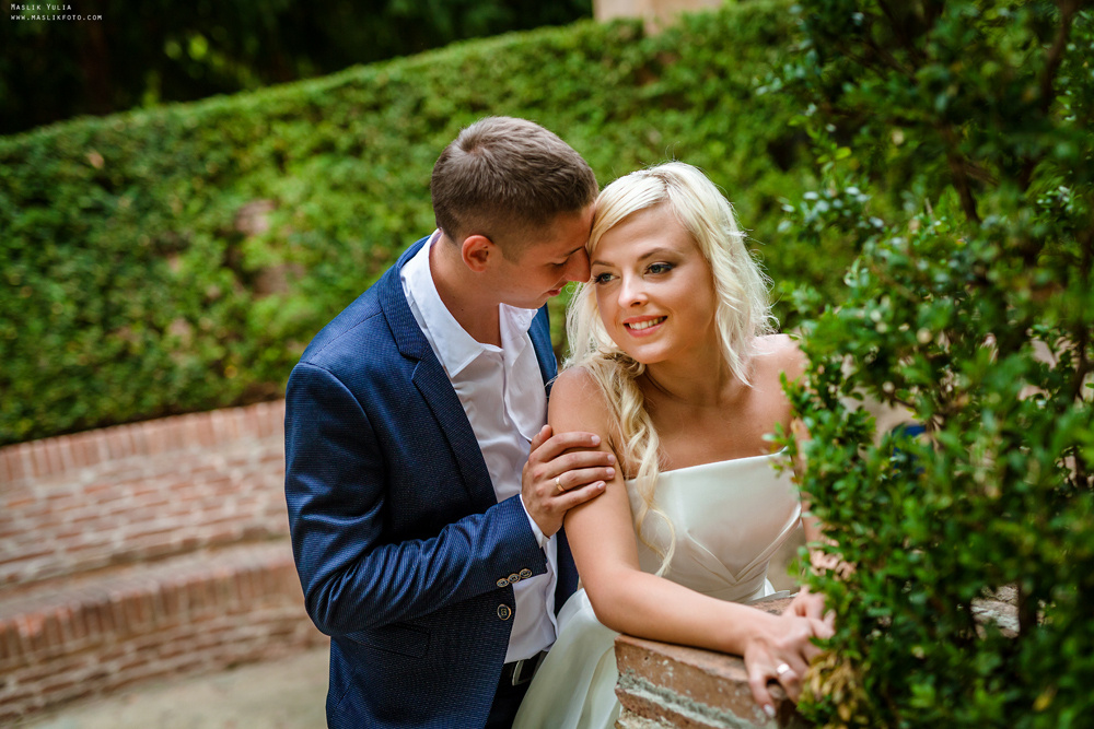 Фотосессия в парке Барселоны. Фотограф в Барселоне Испании Маслик Юлия