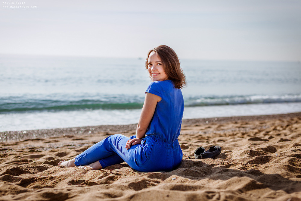 Paseo fotográfico relajado en Barcelona. Fotógrafo en Barcelona  Maslik Yulia