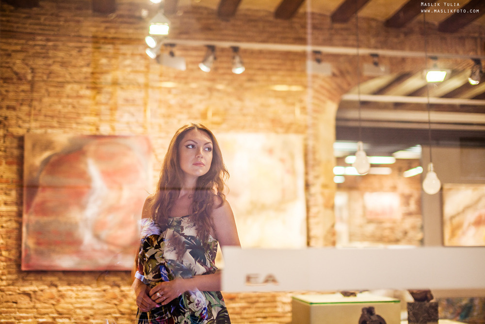 Sesión de fotos individual en Barcelona. Fotógrafo en Barcelona  Maslik Yulia