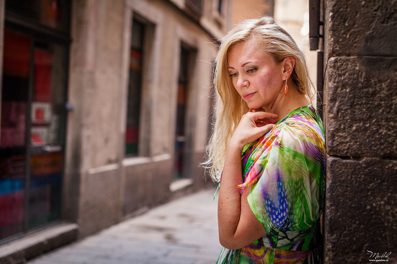 Sesión de fotos de mujeres en Barcelona. Fotógrafo en Barcelona  Maslik Yulia