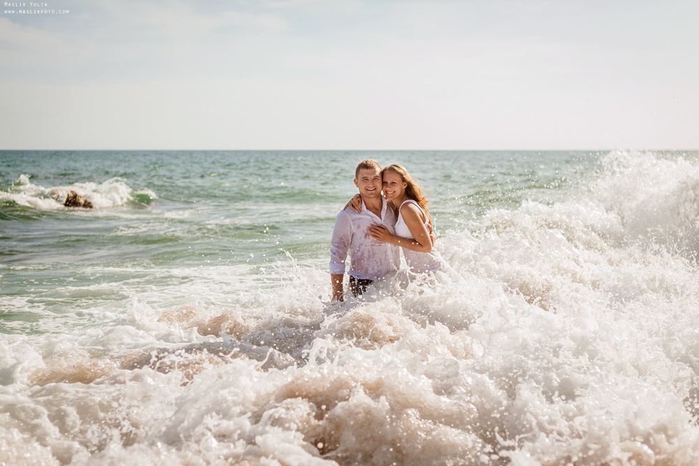 Wieczorna sesja zdjęciowa w Lloret de Mar. Fotograf w Barcelonie Hiszpanii Maslik Yulia