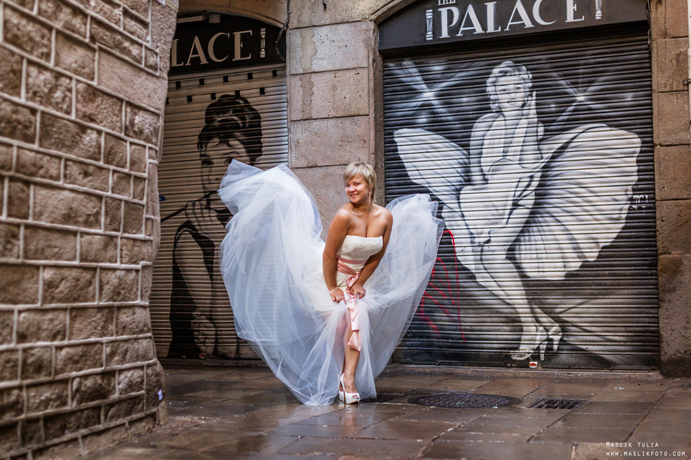 Уникальная фотосессия в Барселоне. Фотограф в Барселоне Испании Маслик Юлия