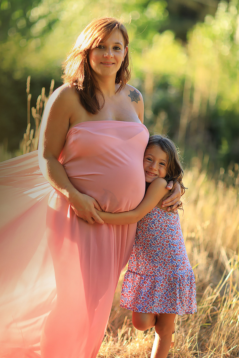 Premamá en Exterior. Fotografía de Eventos, Embarazo y Familiar en Pirineos