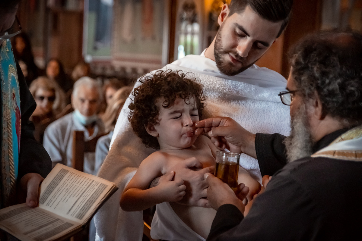 Фотограф на хрестини Гермасойя, Кіпр