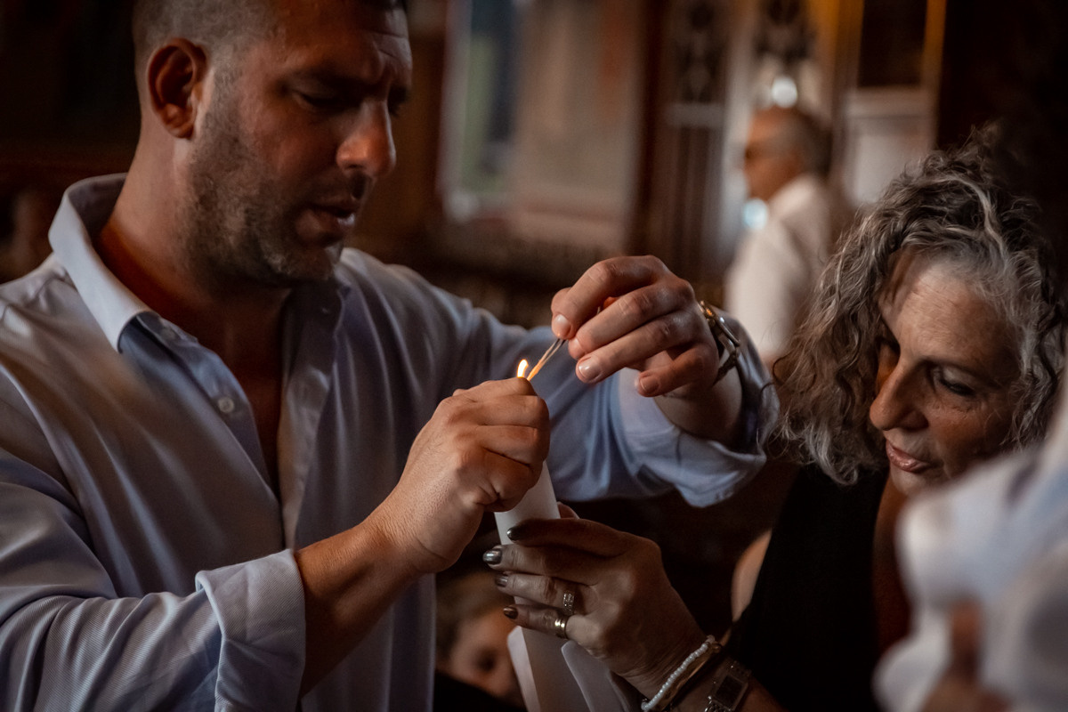 Фотограф на хрестини Гермасойя, Кіпр