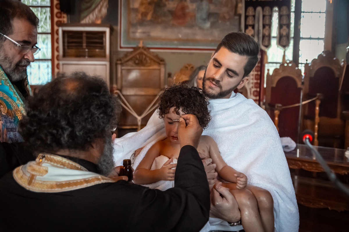 Фотограф на хрестини Гермасойя, Кіпр