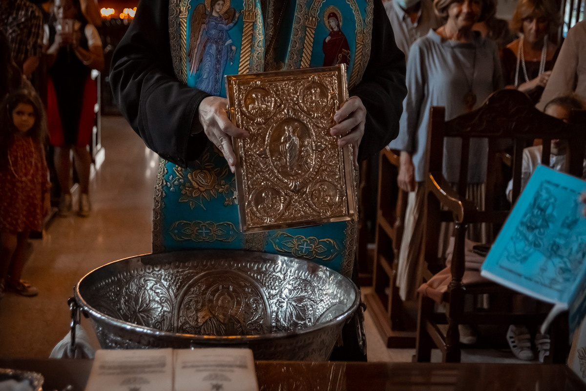 Фотограф на хрестини Гермасойя, Кіпр