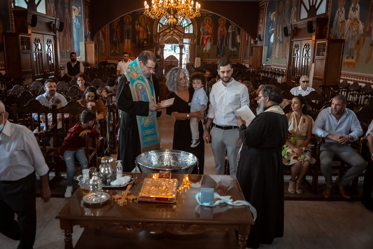 Фотограф на хрестини Гермасойя, Кіпр