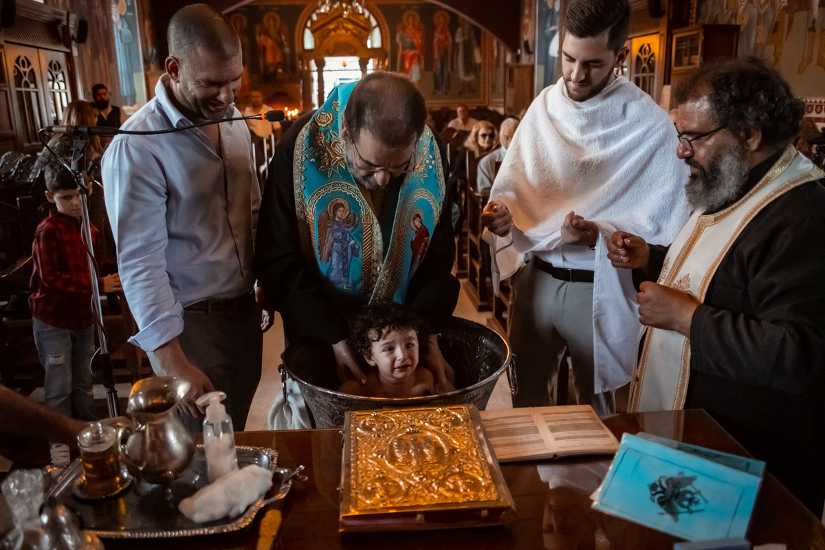Фотограф на хрестини Гермасойя, Кіпр