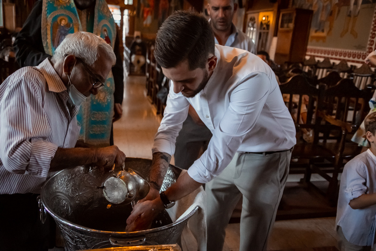 Фотограф на хрестини Гермасойя, Кіпр