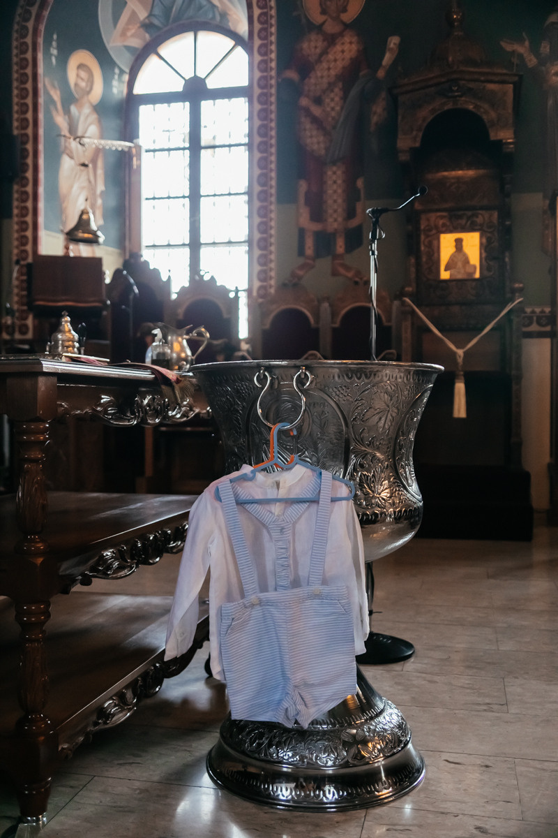 Фотограф на хрестини Гермасойя, Кіпр