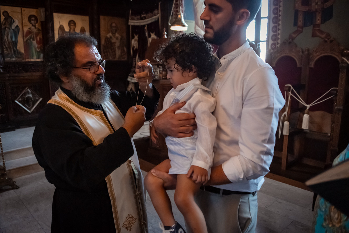 Фотограф на хрестини Гермасойя, Кіпр