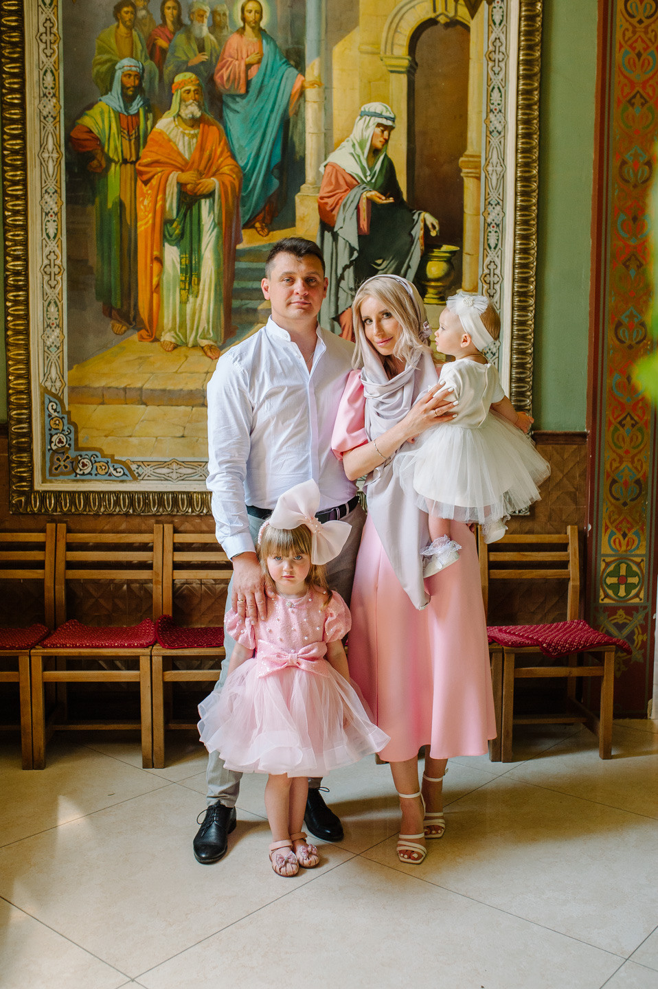 Крестины Полины. Семейный фотограф в Кишинёве THOMAS SHTIFT