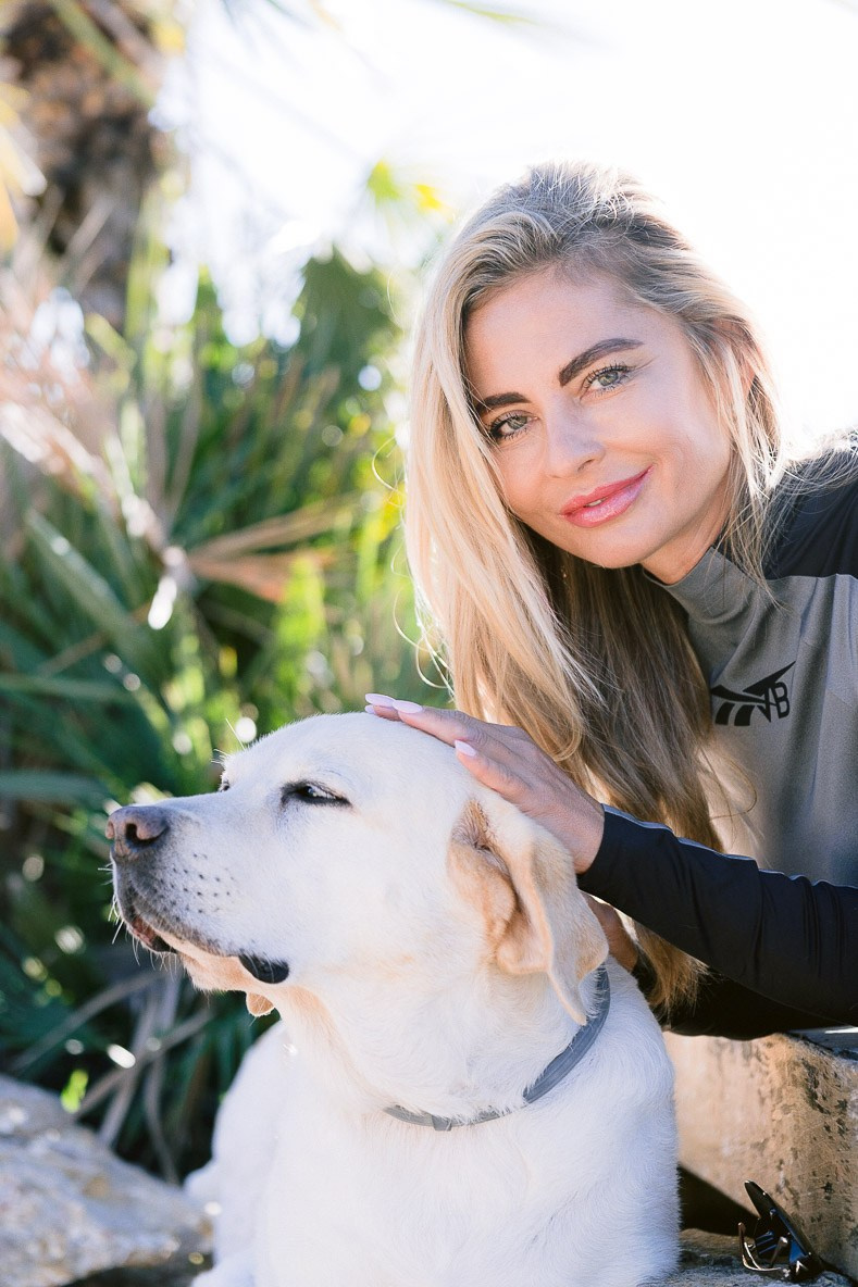 Ilona Novackova with her Dogs. Mallorca Wedding, Corporate & Social Photographer