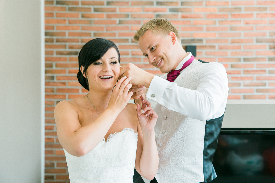 Anniina ja Antti, dokumentaarinen hääkuvaus Villa Katayssa